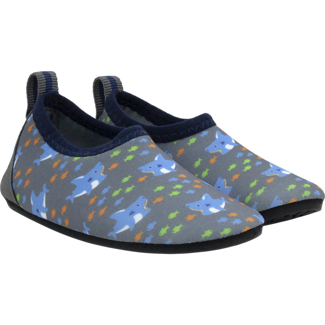 Snack Time Aqua Shoes in Grey