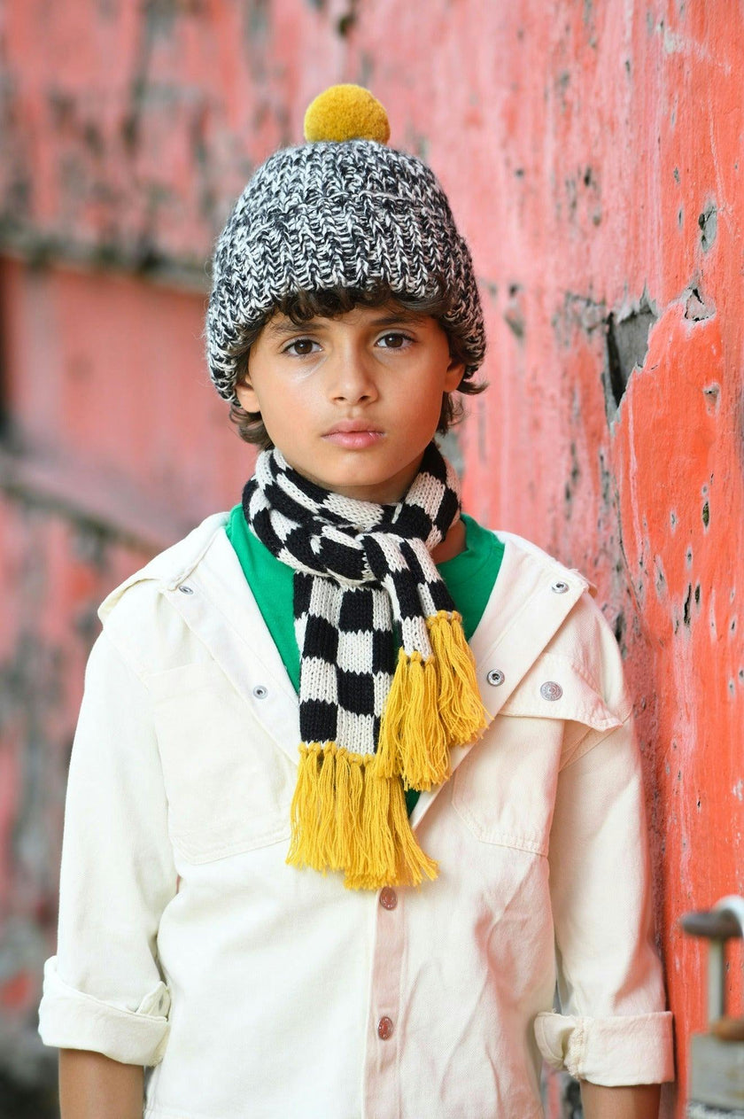 Checked Scarf
