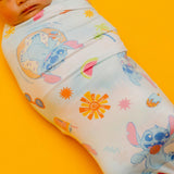 Knit Swaddle Blanket - Disney Stitch Dreamsicles