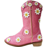 Cowgirl Oopsie Daisy Boots, Pink