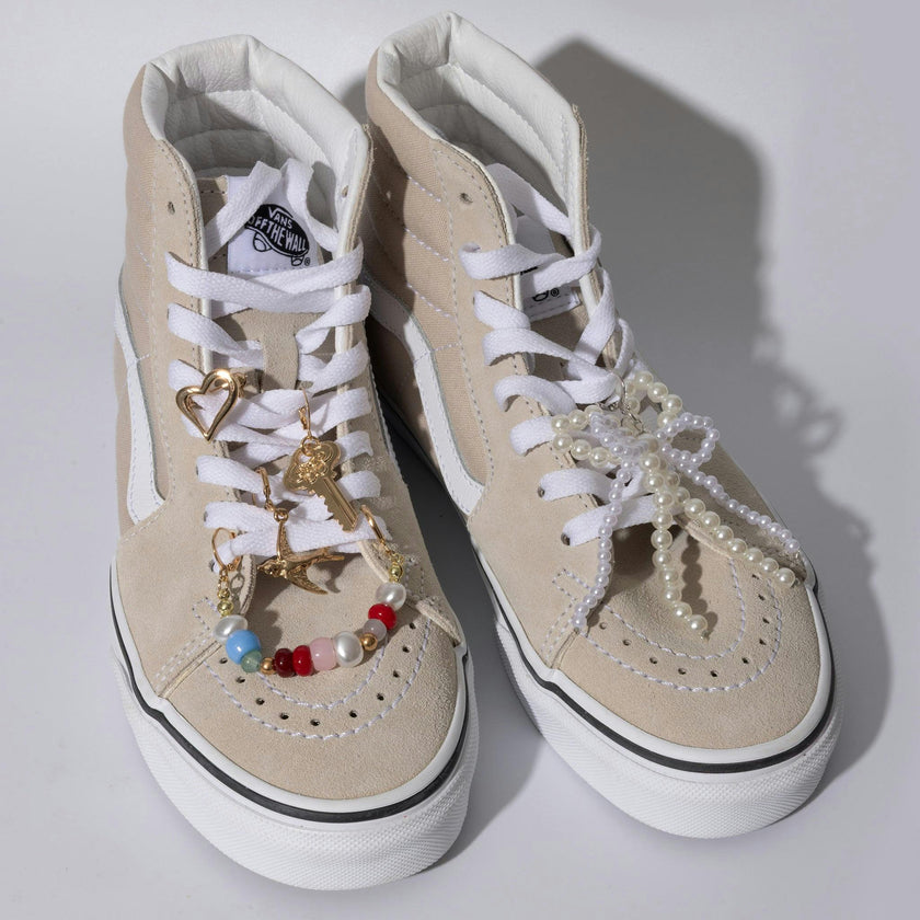 Key & Bird Shoe Charm Set
