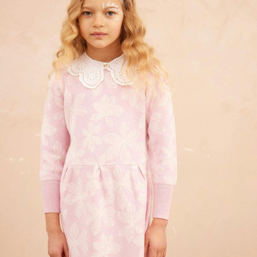 Chestnut Leaves Dress | Bubble Gum