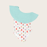 Coney Island Popsicle One Shoulder Ruffle