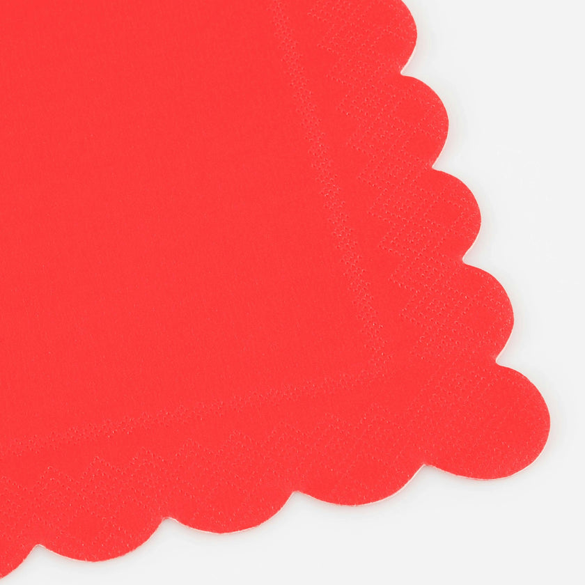 Berry Red Large Napkins