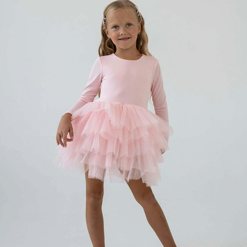 Pink Roses Tutu Dress