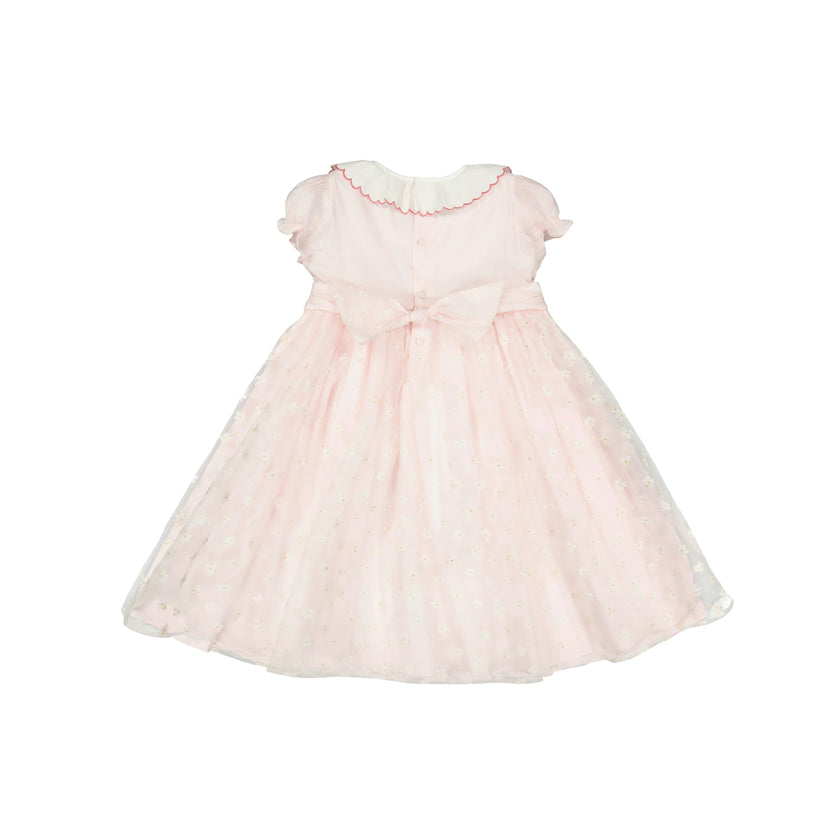 Cordelia Pink Dress with Tulle