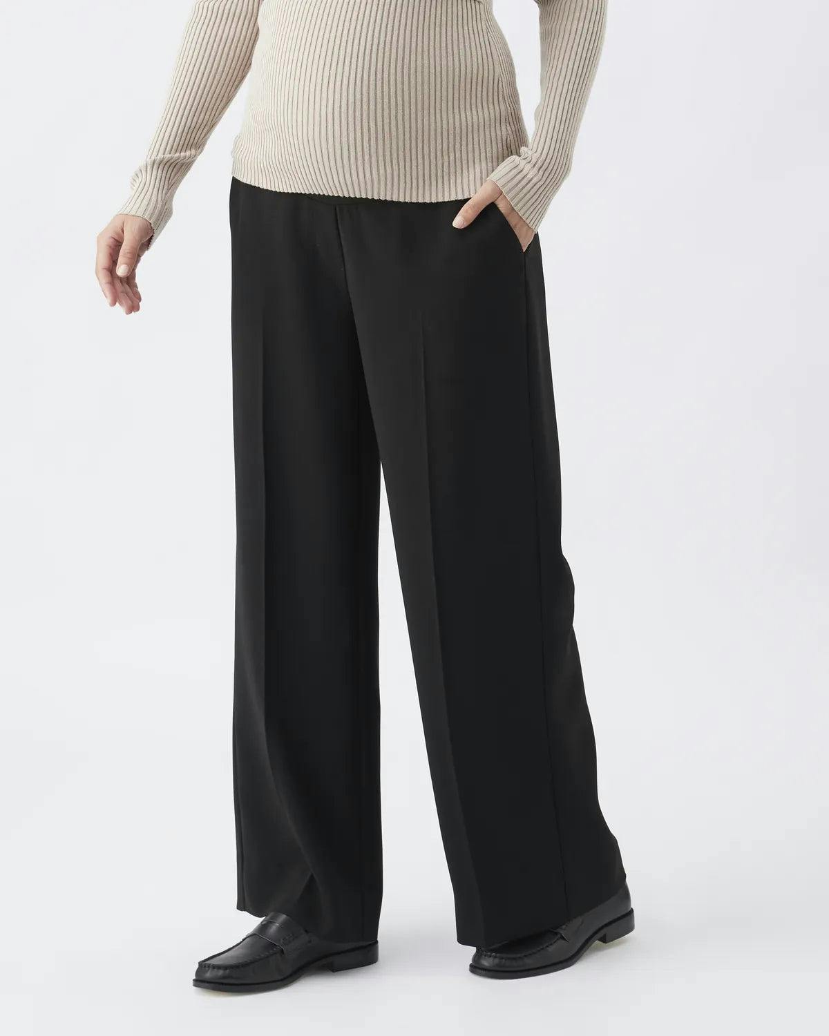 Alexa Wide Leg Pant  Black