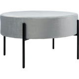 Lisbon Round Cocktail Ottoman