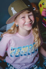 Kids' Pink Venice T-shirt-Unisex