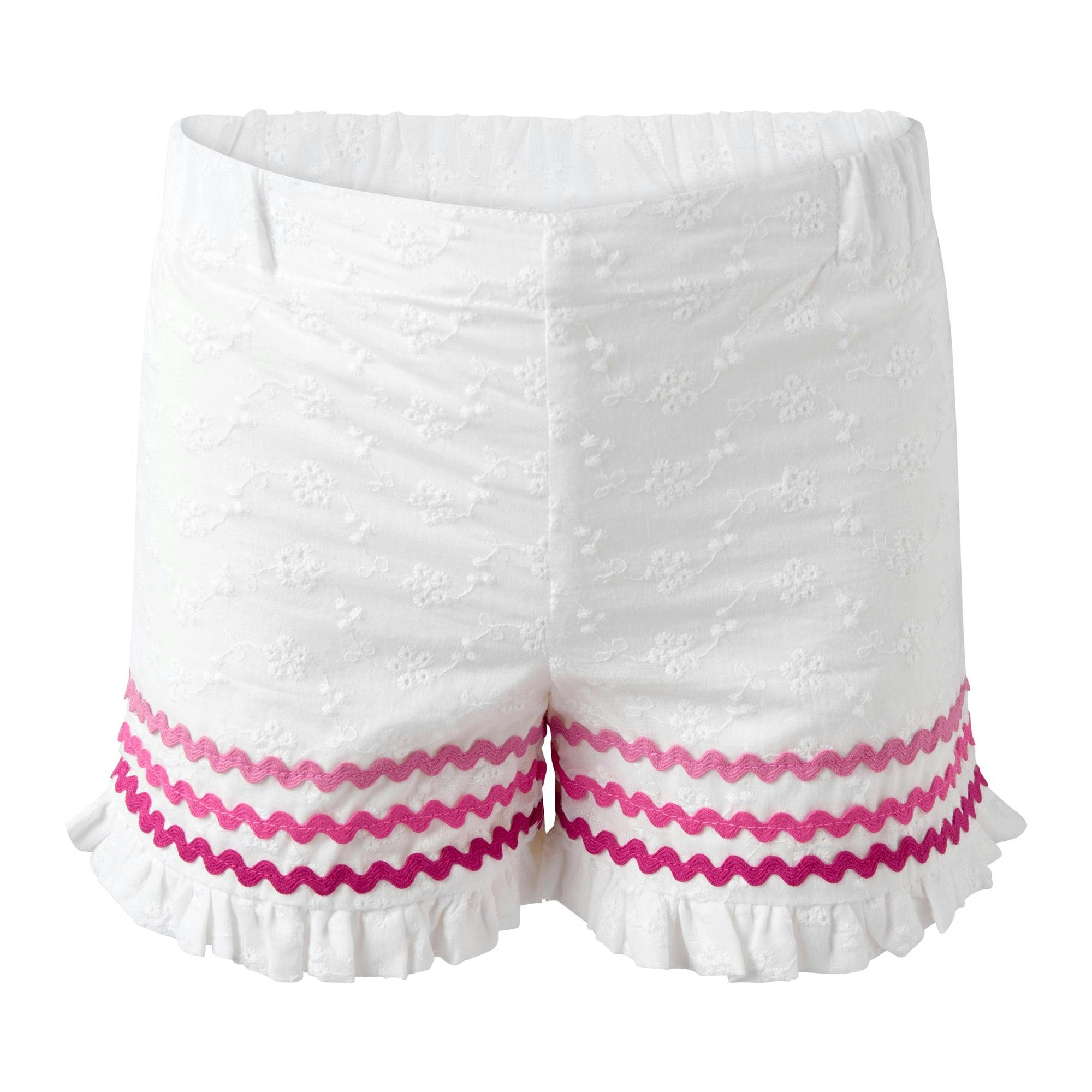 Eyelet Ric Rac Short Set