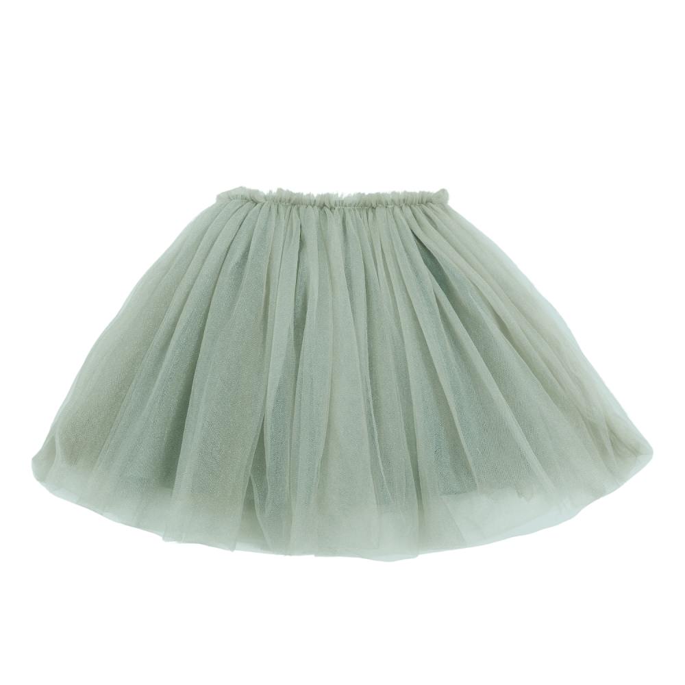 Pien Skirt | Mint Green Metallic