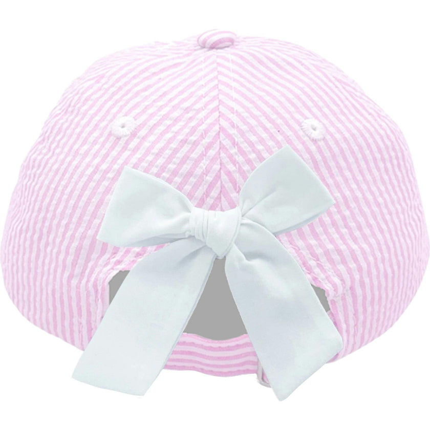 Candy Hearts Bow Baseball Hat
