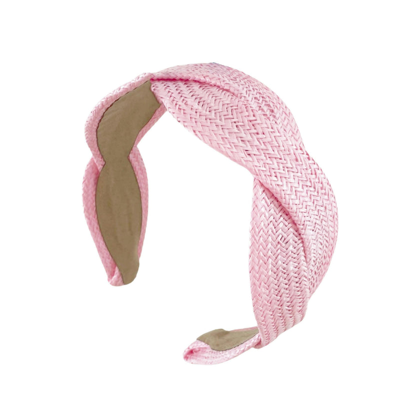 Seaside Waves Headband in Pink