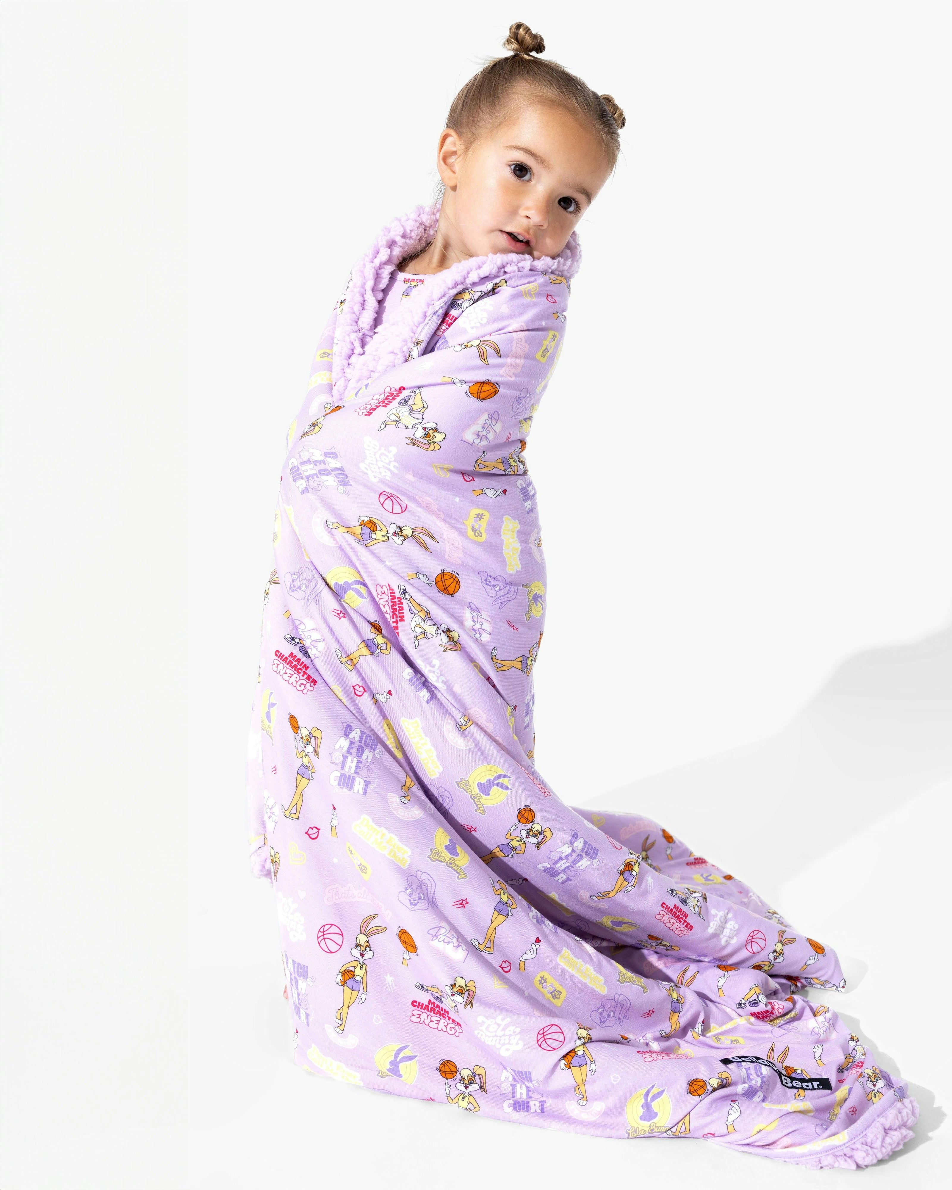 Lola Bunny Bamboo Sherpa Blanket