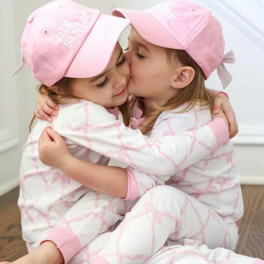 Big Sister Bow Baseball Hat (Baby/Toddler, Youth)