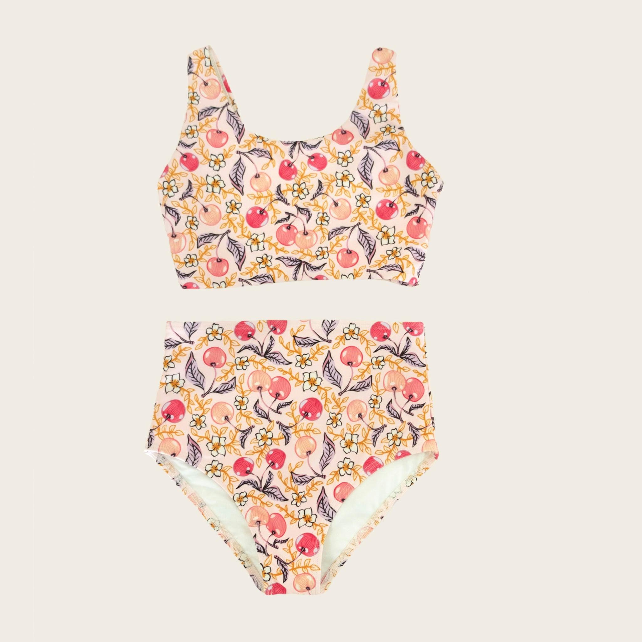 Santine Cherry Two Piece Tank