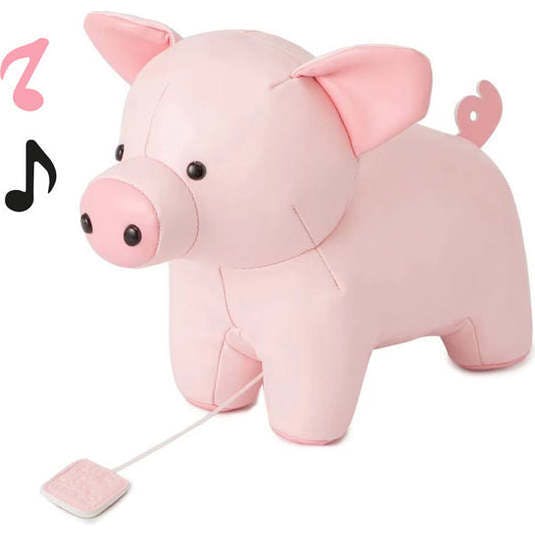 Leon the Pig - Musical Friends Sensory Plush Toy