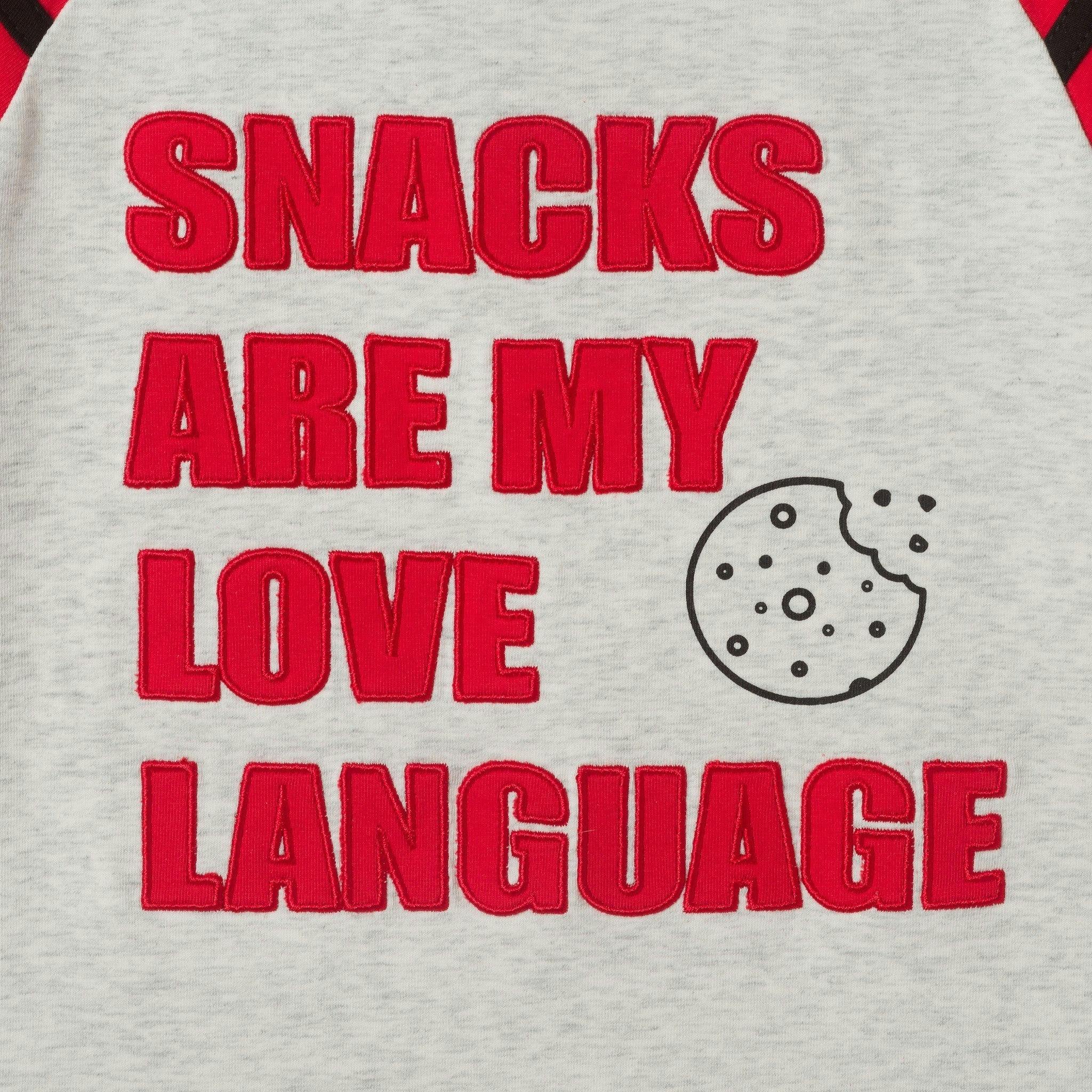 Boys Twofer Graphic Tee | Snacks Are My Love Language