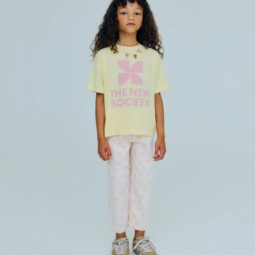 TNS Logo T-Shirt Soft Lemon