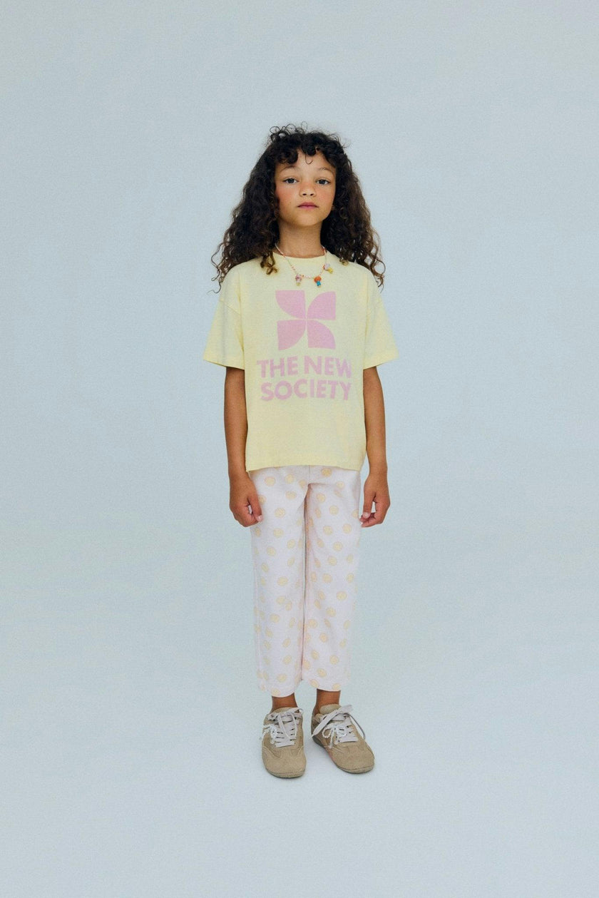TNS Logo T-Shirt Soft Lemon
