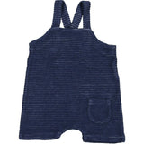 Ribbed Terry Dungaree