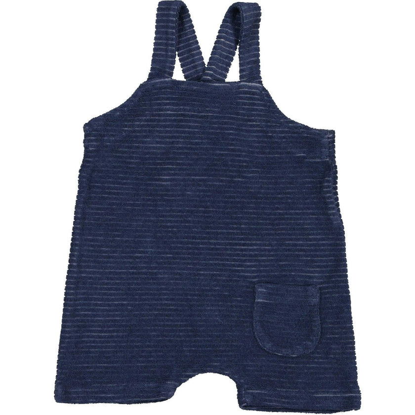 Ribbed Terry Dungaree