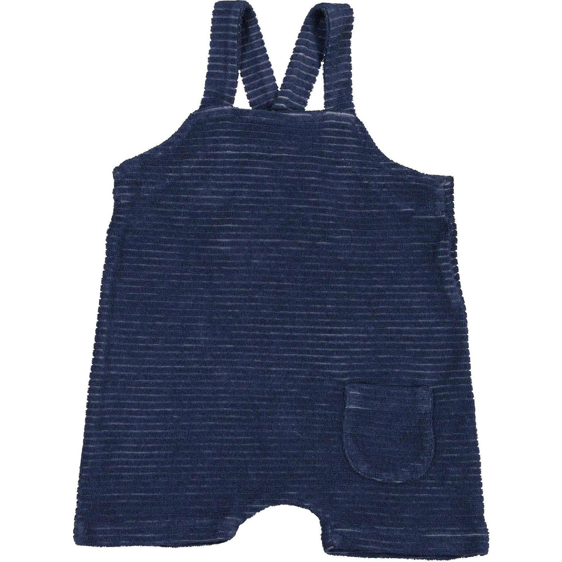 Ribbed Terry Dungaree
