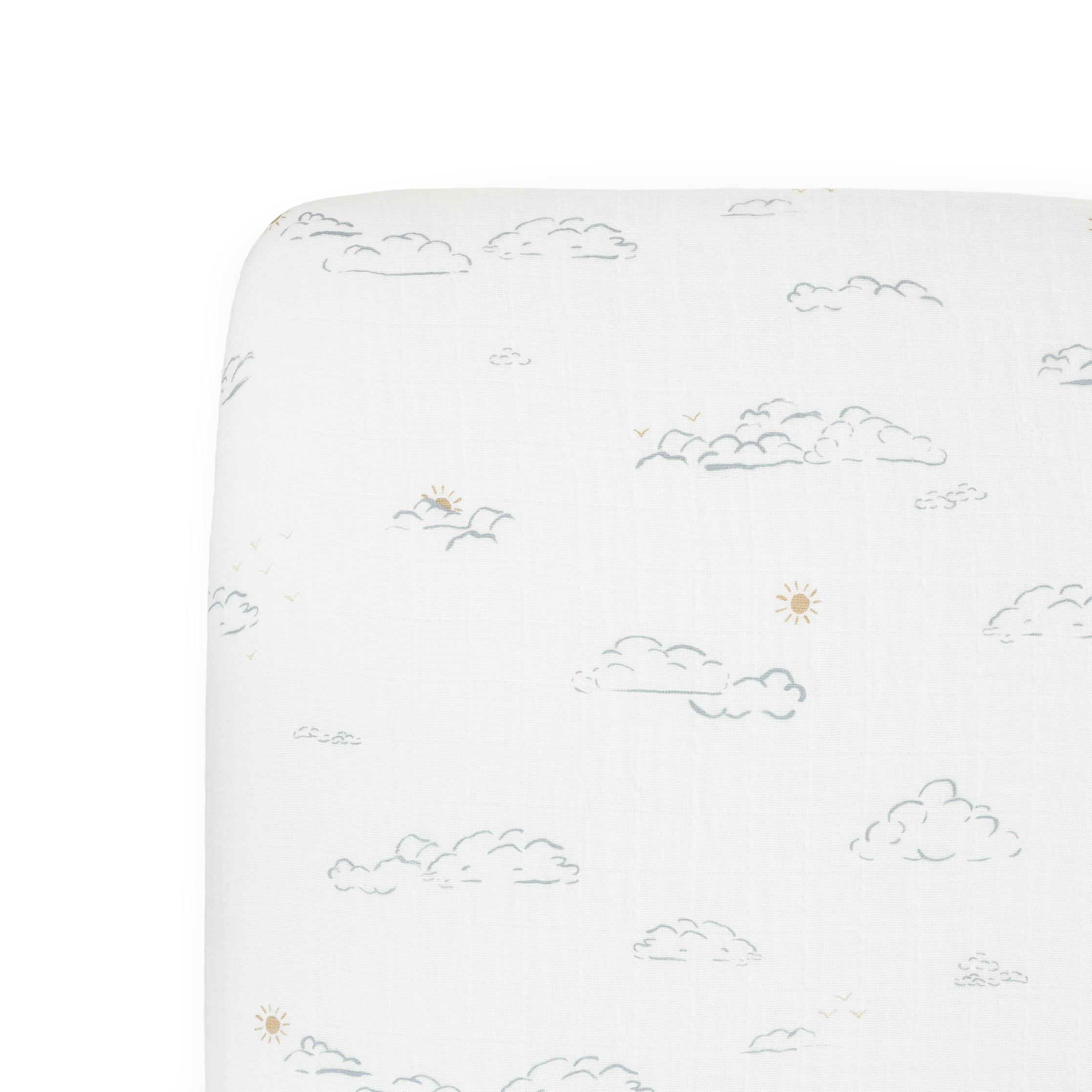 Cotton Muslin Toddler Bedding 3 Piece Set - Palm Paradise