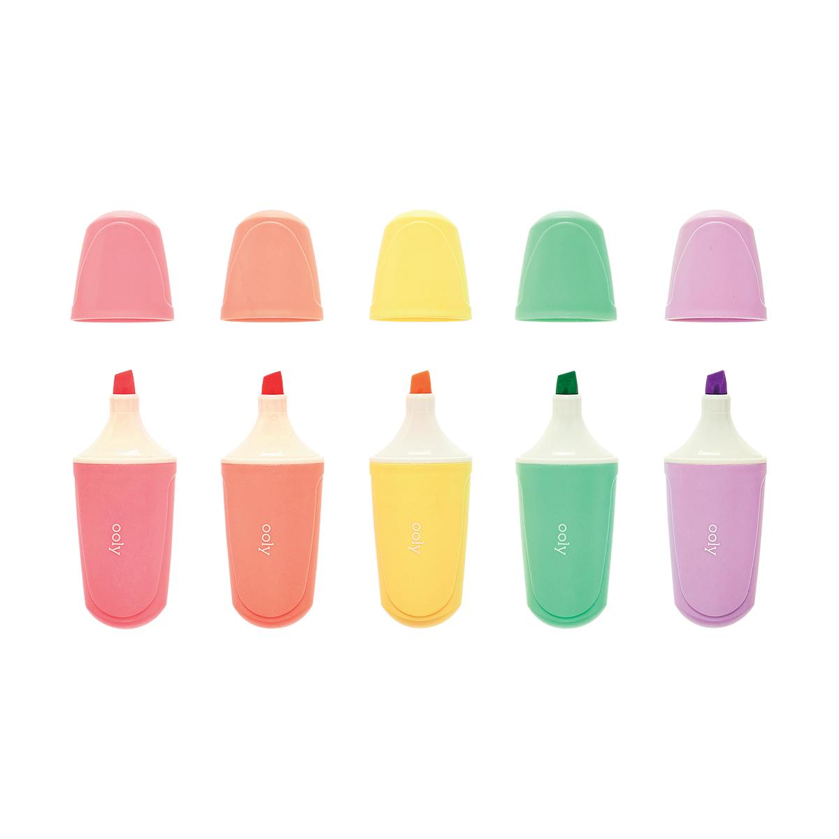 Le Bonbon Pâtisserie Pastel Highlighters - Set of 5