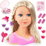 Charlene Super Model Blonde Styling Head w/ Makeup