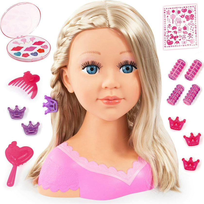 Charlene Super Model Blonde Styling Head w/ Makeup