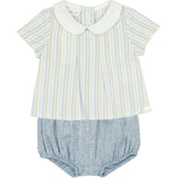 TARTINE ET CHOCOLAT Coastal Stripe Baby Set