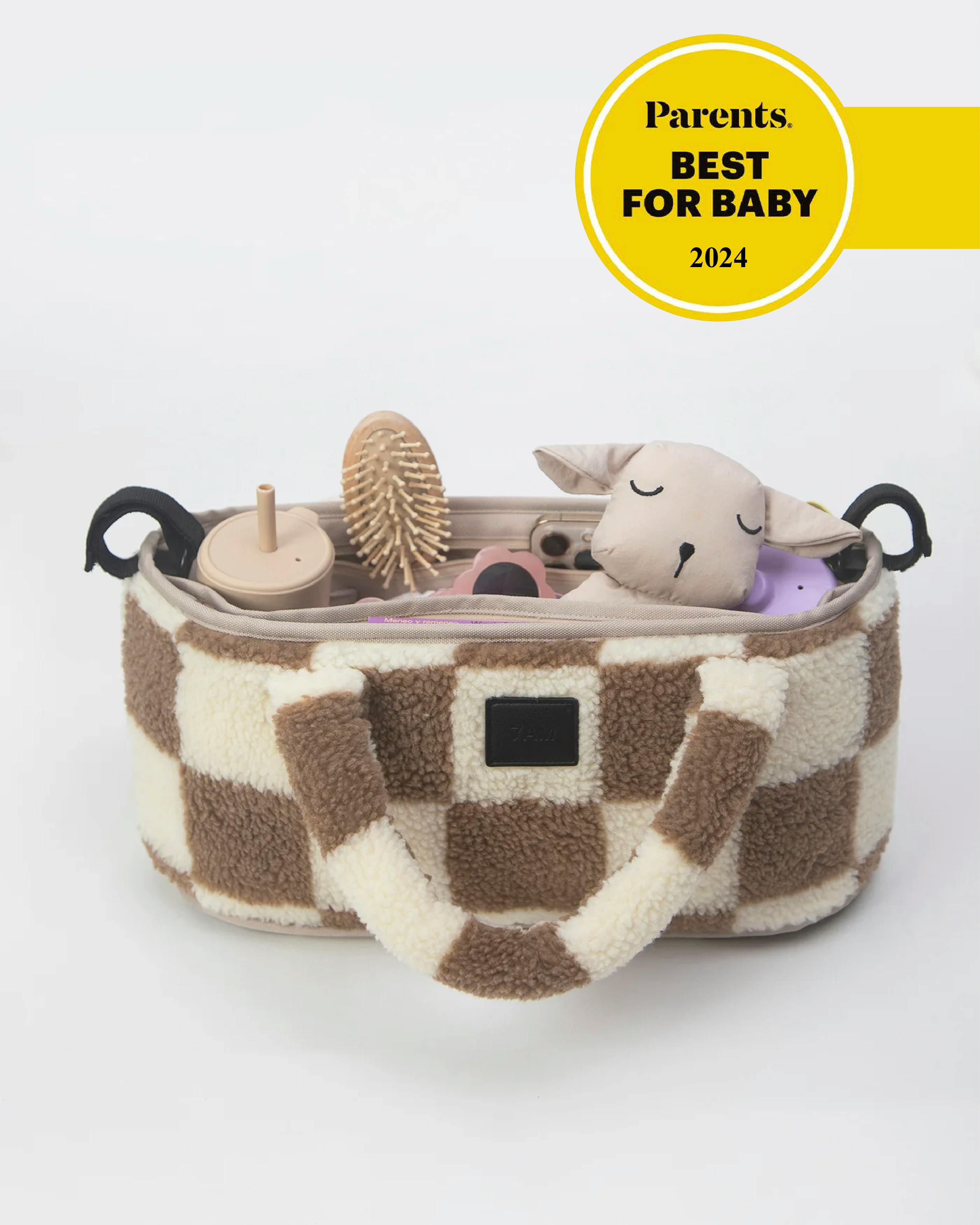 Romy Stroller Organizer - Checker Berber