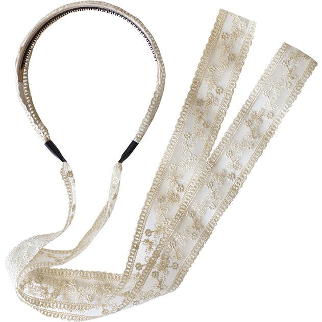 Anna Lace Tie-Back Headband