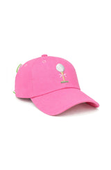 Tee Time Bow Baseball Hat