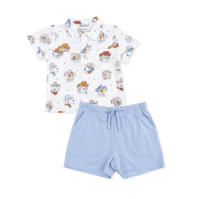 Cowdogs - Cowboy Polo with Casual Short