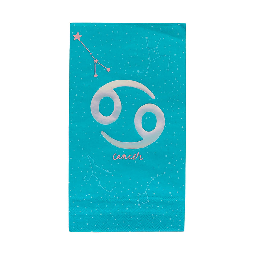 Zodiac Cancer Guest Napkins