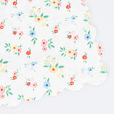 Ditsy Posy Scalloped Large Napkins