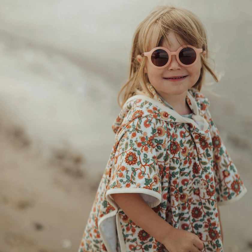 Original Round | Bio-Based · Bendable · Polarized | Blush Bloom + Tortoise