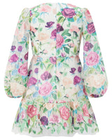 Rachelle Embroidered Mini Dress