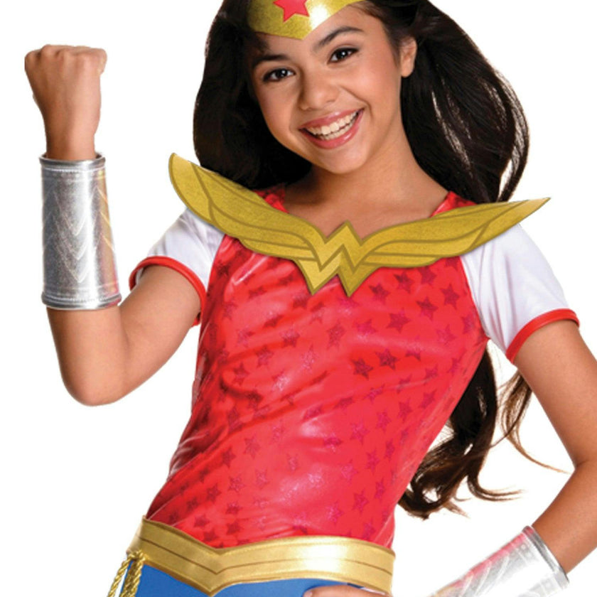 Girls' DC Super Hero Girls Wonder Woman Costume - Deluxe