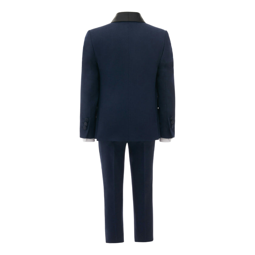 Navy Shawl Lapel Suit