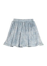 Circle Skort - Blue Crinkle Stars