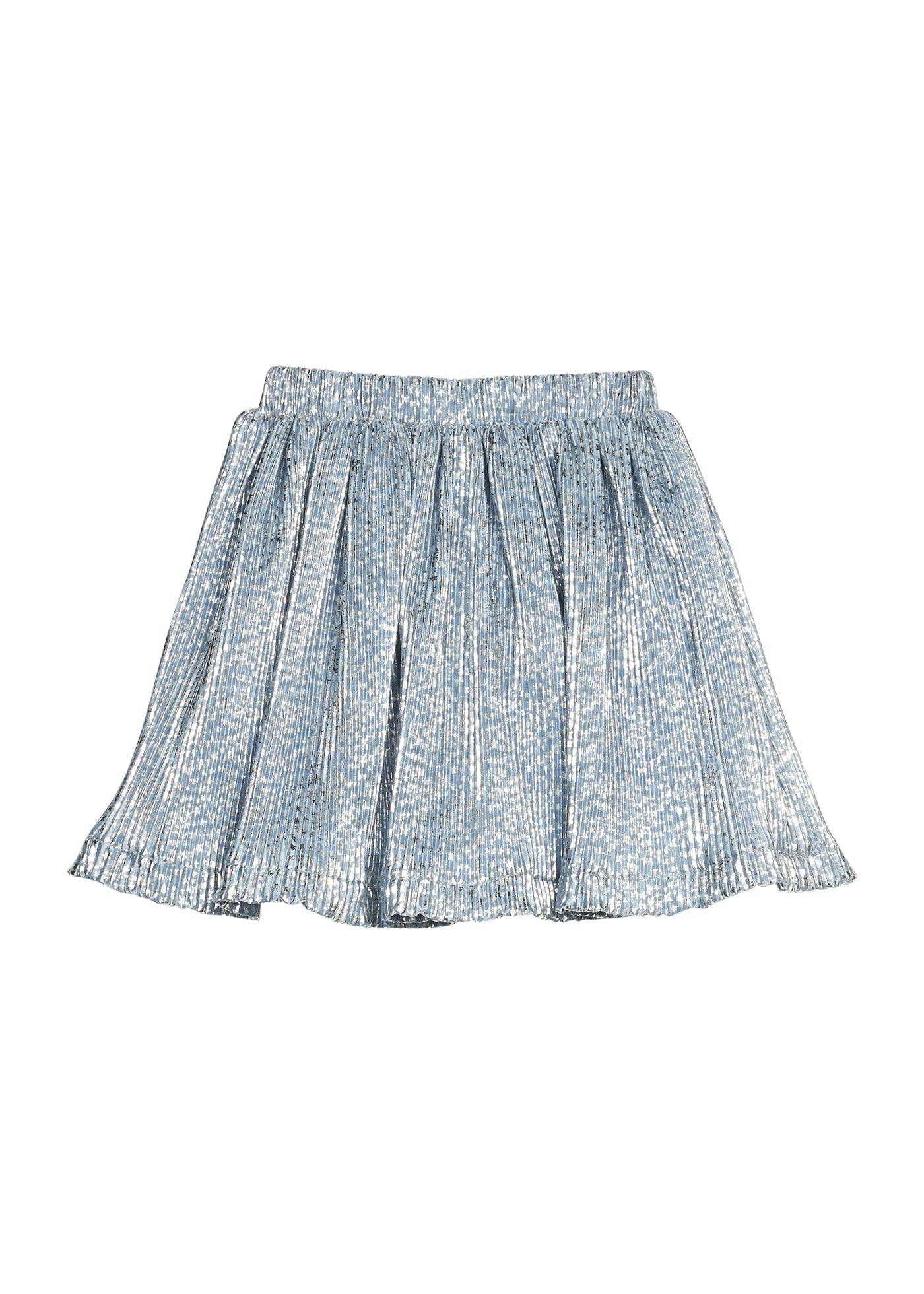Circle Skort - Blue Crinkle Stars