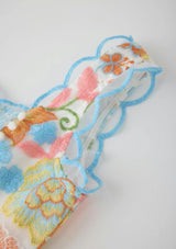 Bianca Embroidered Mini Dress
