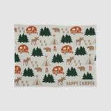 Happy Camper Baby Throw
