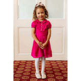 Mini Cassian Dress in Hot Pink