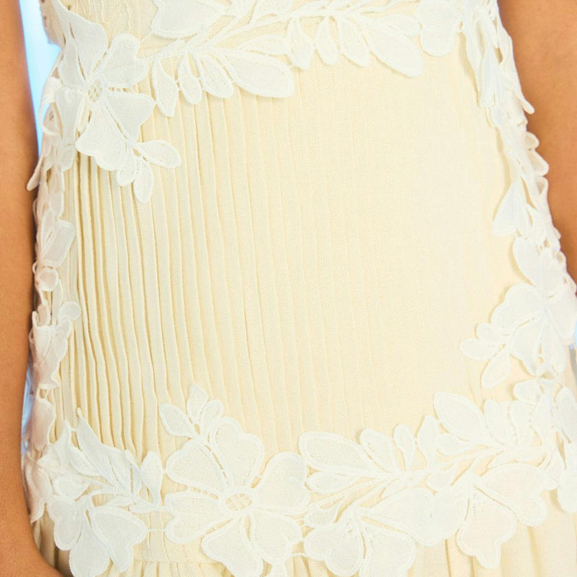 Kaitlyn Embroidered Mini Dress