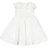 Antoinette Ceremony White Smocked Girl Dress