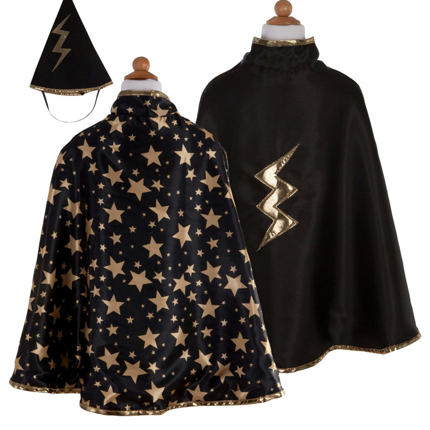 Reversible Wizard Cape & Hat
